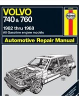 Книга по ремонту и эксплуатации Volvo740-760 1982 - 1988 ENG