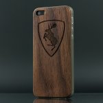 Club Volvo. Ru - Деревянные чехлы и накладки на iPhone 4/4s и 5/5s с лосем