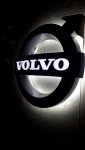 Club Volvo. Ru - Логотип с подсветкой VOLVO
