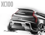 Volvo C40 (XC30) в 2021 г. и Volvo XC100 в 2023 г.