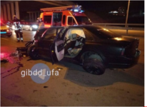 Club Volvo. Ru - S80 в Уфе ударилась в бордюр под строящимся путепроводом. Club Volvo. Ru - S80 в Уфе ударилась в бордюр под строящимся путепроводом.