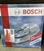 Диски новые передние Bosch