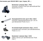 Club Volvo. Ru - Поперечины Thule на S80