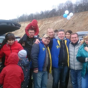 90 лет Volvo, 12 лет Клубу Вольво, фотосессия в Дзержинском