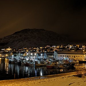 Арктическое путешествие Клуб Вольво 2019: мыс North Cape на острове Магерё.