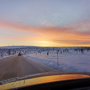 Арктическое путешествие Клуб Вольво 2019: мыс North Cape на острове Магерё.