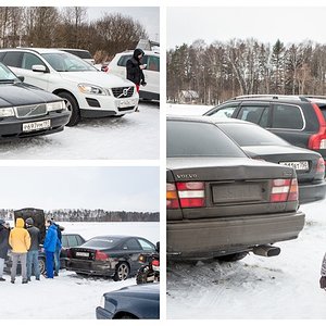 18 февраля 2017. Москва. Шевлино. Автофигура, Клуб Вольво