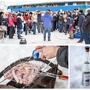 18 февраля 2017. Москва. Шевлино. Автофигура, Клуб Вольво