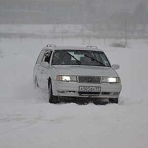 Зимние покатушки Clubvolvo в Тушино 02.2012