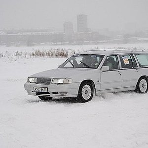Зимние покатушки Clubvolvo в Тушино 02.2012