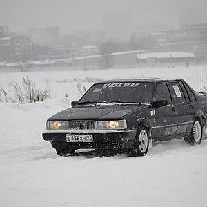 Зимние покатушки Clubvolvo в Тушино 02.2012