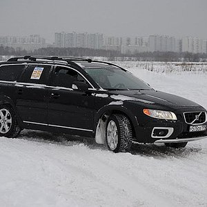 Зимние покатушки Clubvolvo в Тушино 02.2012