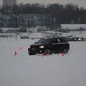 Зимние покатушки Clubvolvo в Тушино 02.2012