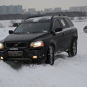 Зимние покатушки Clubvolvo в Тушино 02.2012