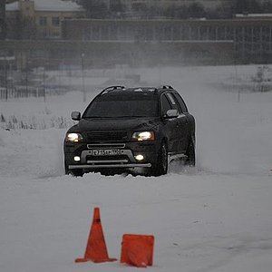 Зимние покатушки Clubvolvo в Тушино 02.2012