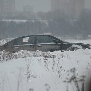Зимние покатушки Clubvolvo в Тушино 02.2012