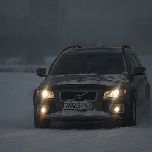Зимние покатушки Clubvolvo в Тушино 02.2012