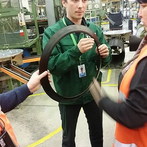 Экскурсия clubvolvo.ru, на завод Nokian Tyres, Всеволожск,