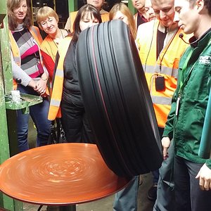 Экскурсия clubvolvo.ru, на завод Nokian Tyres, Всеволожск,
