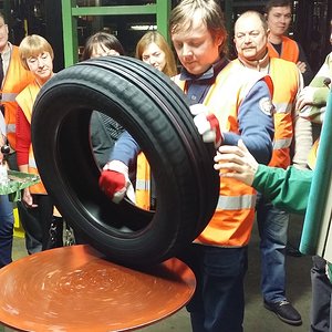 Экскурсия clubvolvo.ru, на завод Nokian Tyres, Всеволожск,