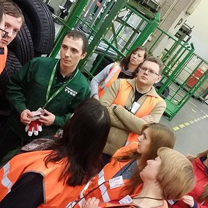Экскурсия clubvolvo.ru, на завод Nokian Tyres, Всеволожск,
