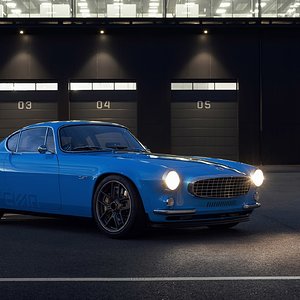 Volvo P1800 Cyan,