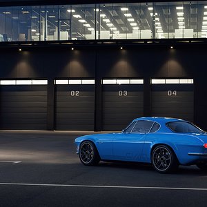 Volvo P1800 Cyan,