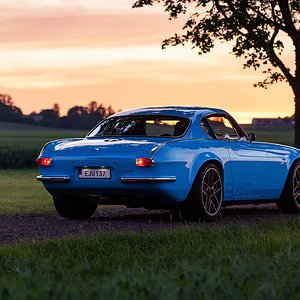 Volvo P1800 Cyan,