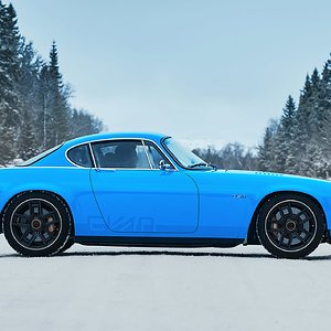 Volvo P1800 Cyan,