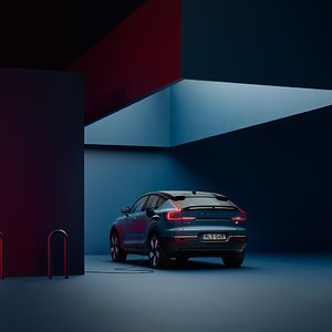 Volvo C40 Recharge, новый Volvo 2022, новый вольво C40,