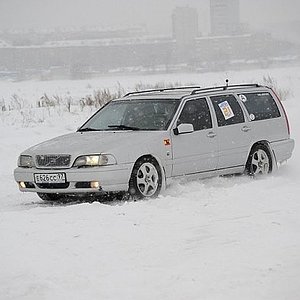 Зимние покатушки Clubvolvo в Тушино 02.2012
