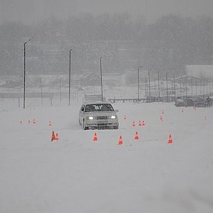 Зимние покатушки Clubvolvo в Тушино 02.2012