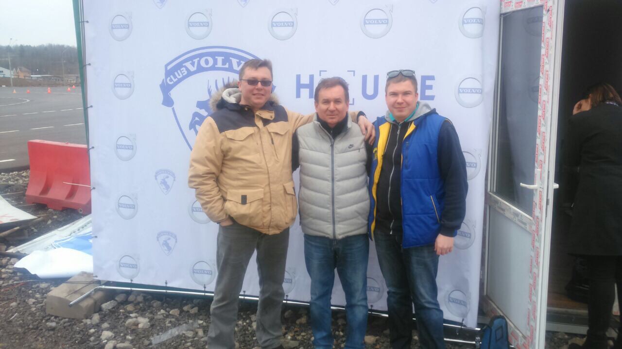 90 лет Volvo, 12 лет Клубу Вольво, фотосессия в Дзержинском
