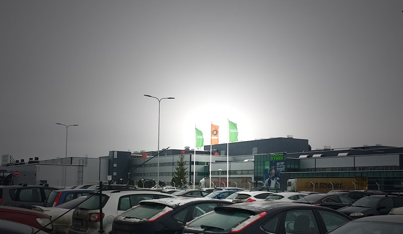 Экскурсия Клуба Вольво на завод Nokian Tyres