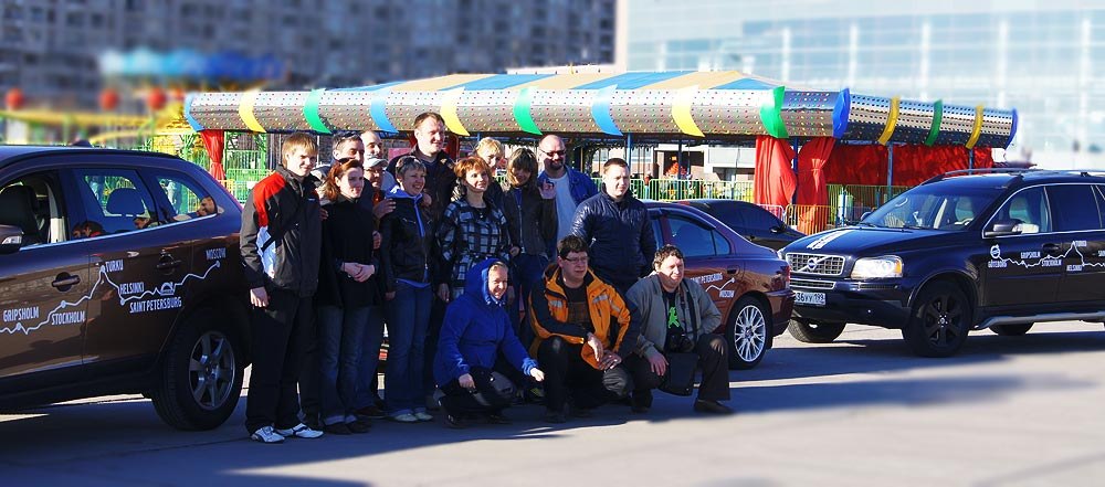 Экспедиция на завод и в музей Volvo в Гетеборге 2012