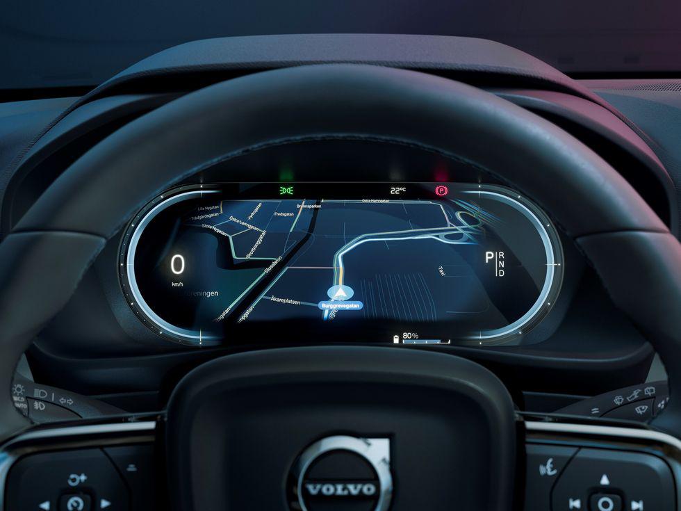 Volvo C40 Recharge, новый Volvo 2022, новый вольво C40,