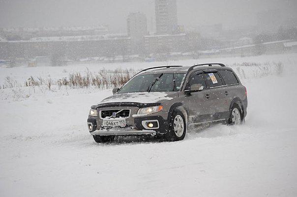Зимние покатушки Clubvolvo в Тушино 02.2012