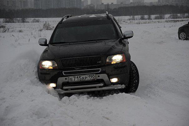 Зимние покатушки Clubvolvo в Тушино 02.2012